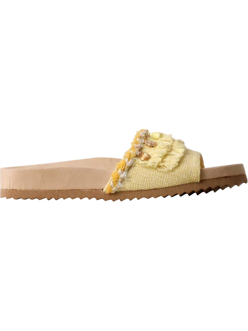 Sandales à Enfiler Findlay Jaune - Kiabi