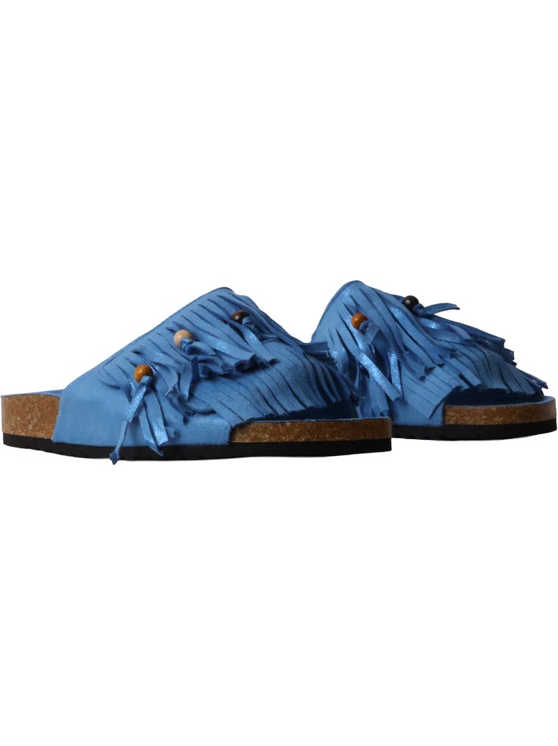 Sandales à Enfiler Findlay Paris Bleu - Kiabi
