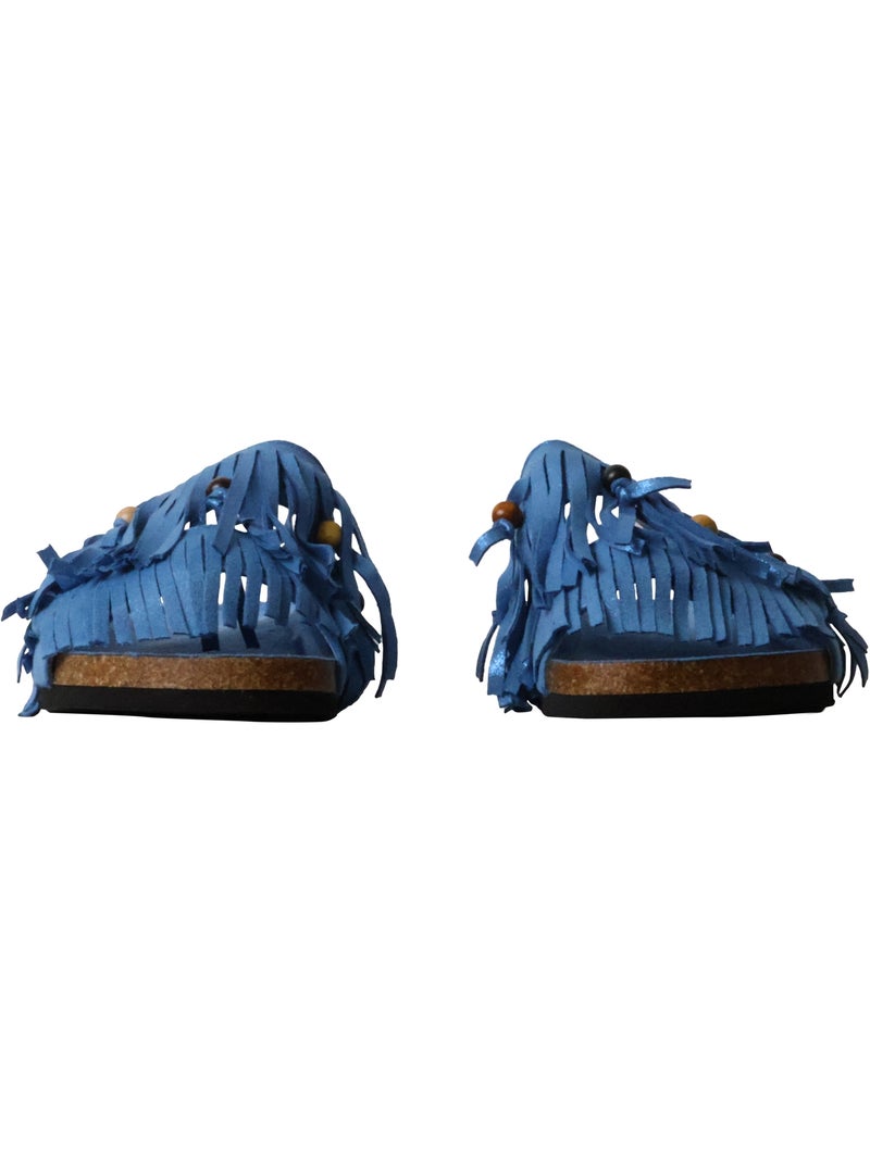 Sandales à Enfiler Findlay Paris Bleu - Kiabi