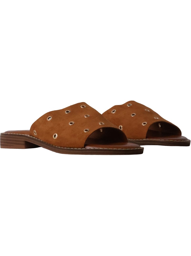Sandales à Enfiler Findlay Paris Camel - Kiabi