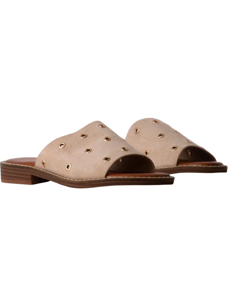Sandales à Enfiler Findlay Paris Kaki - Kiabi