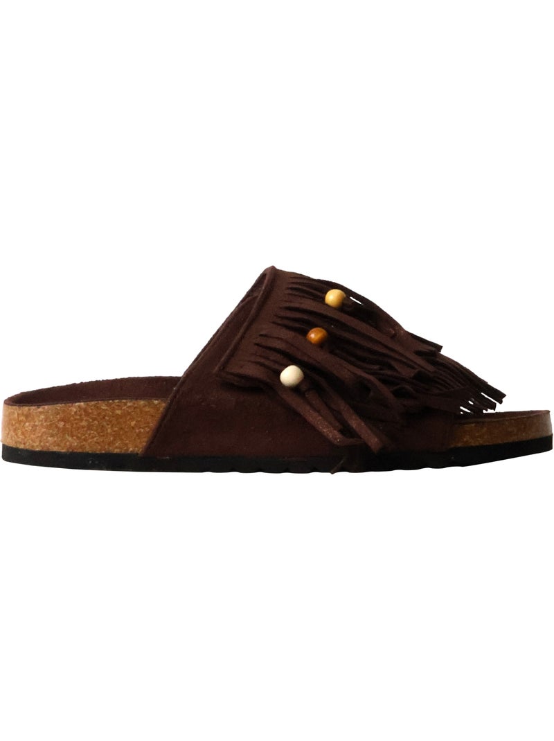 Sandales à Enfiler Findlay Paris Marron - Kiabi
