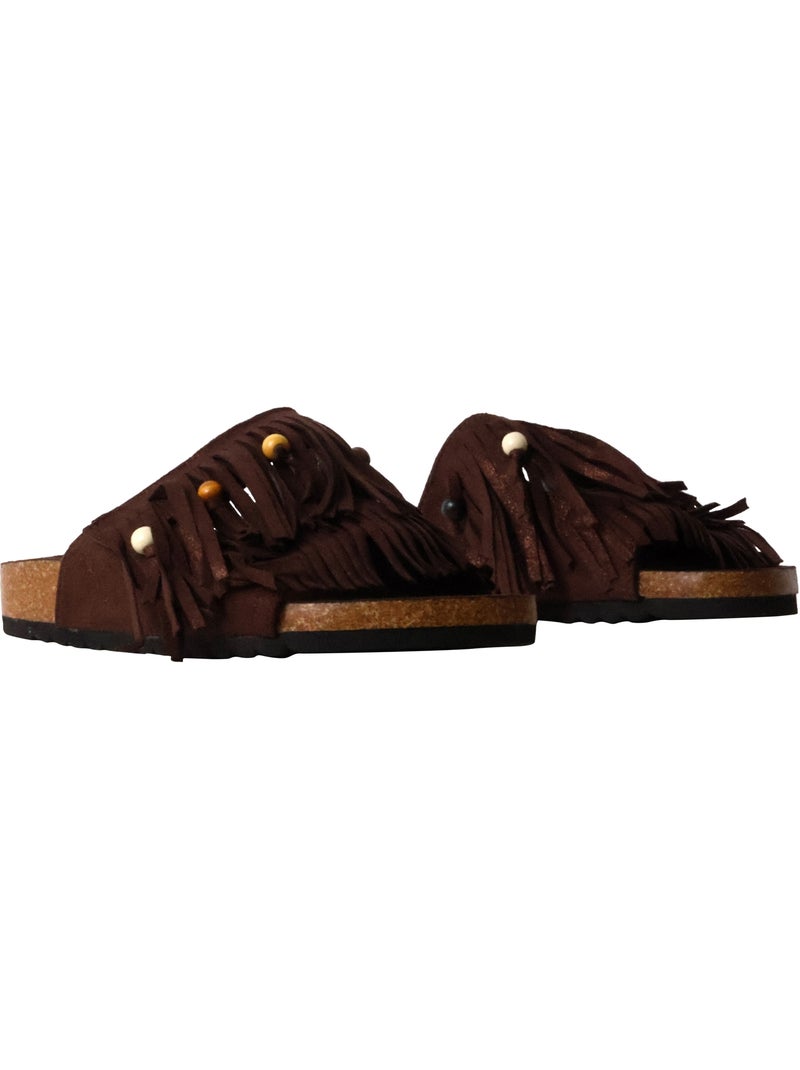 Sandales à Enfiler Findlay Paris Marron - Kiabi