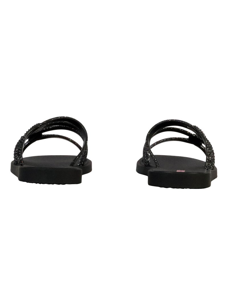 Sandales à Enfiler Ipanema Solar Glow Noir - Kiabi