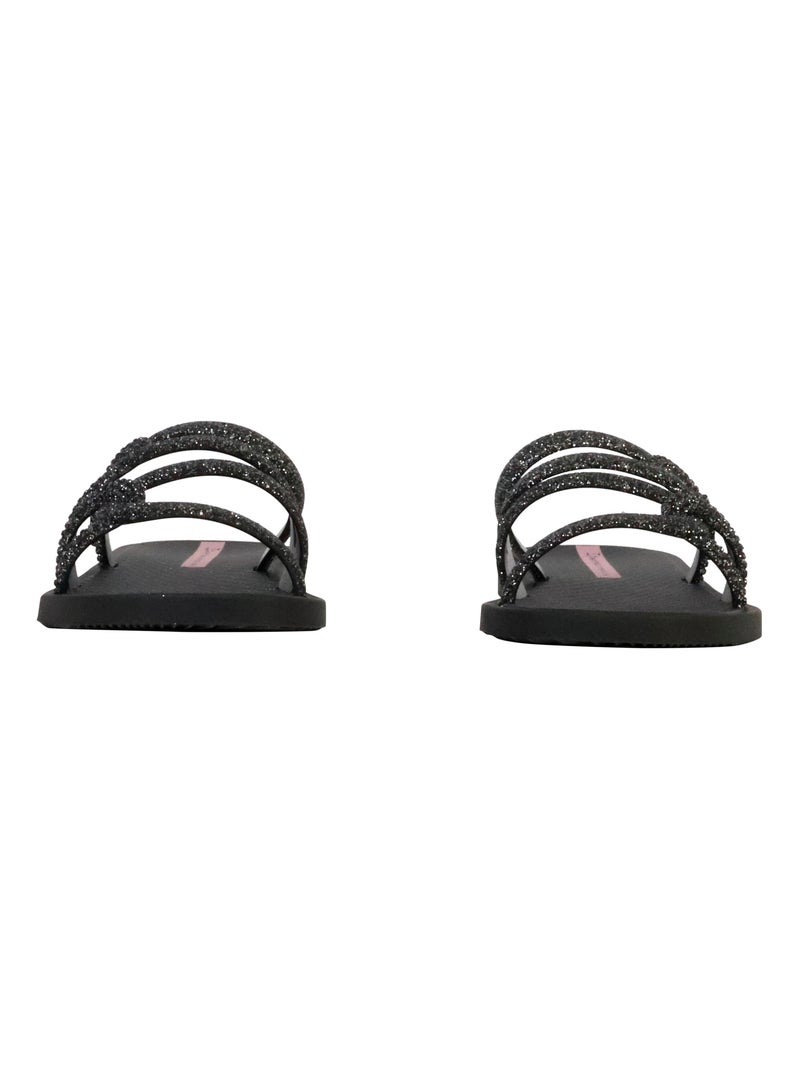 Sandales à Enfiler Ipanema Solar Glow Noir - Kiabi