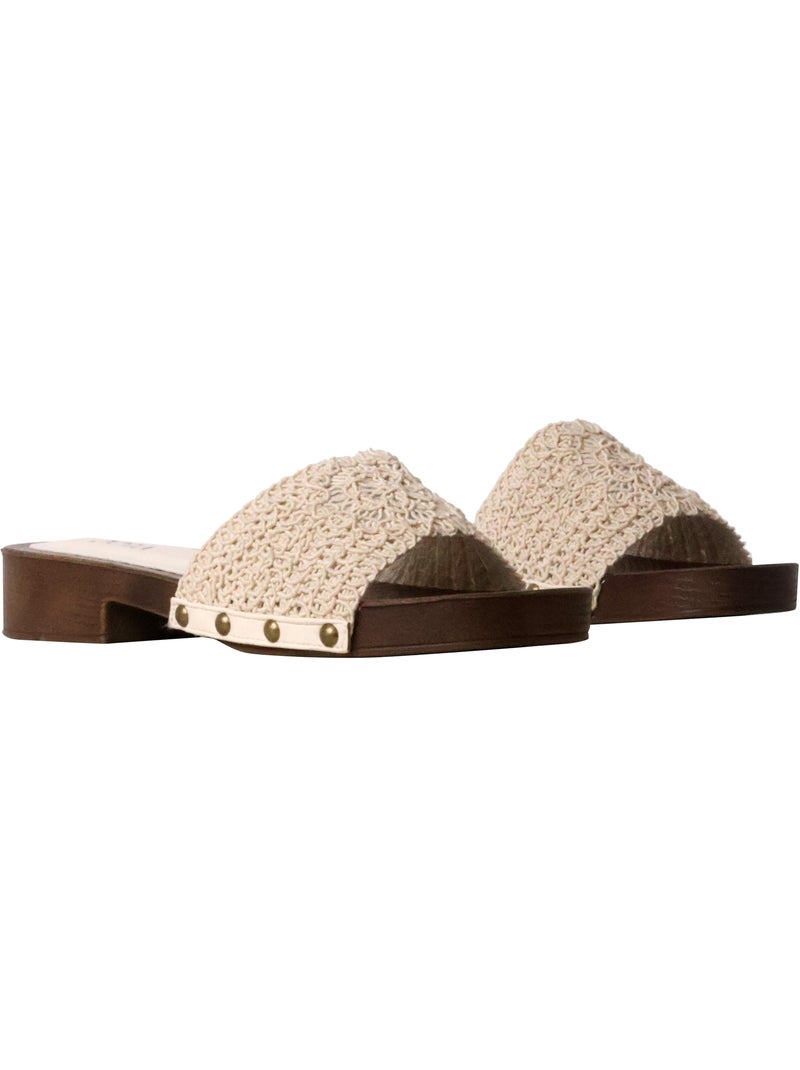 Sandales à Enfiler Joia Beige - Kiabi