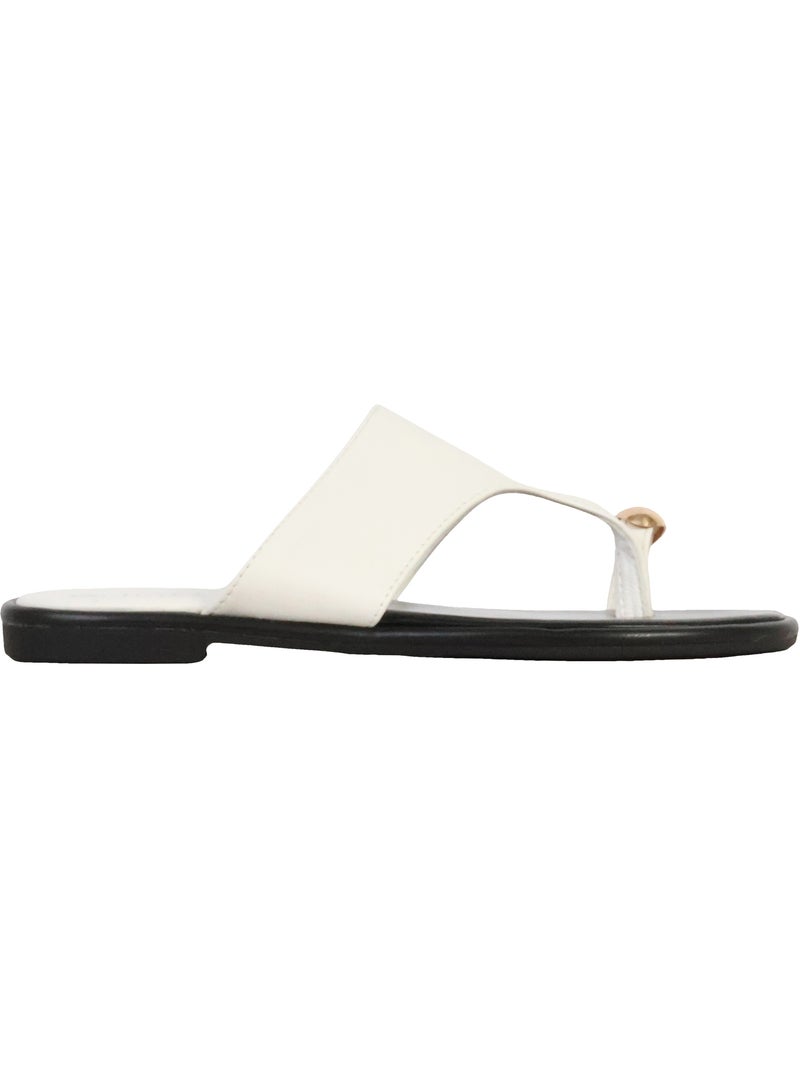 Sandales à Enfiler Joia Blanc - Kiabi