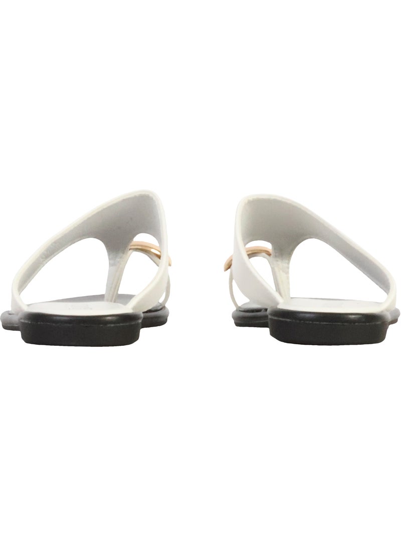 Sandales à Enfiler Joia Blanc - Kiabi