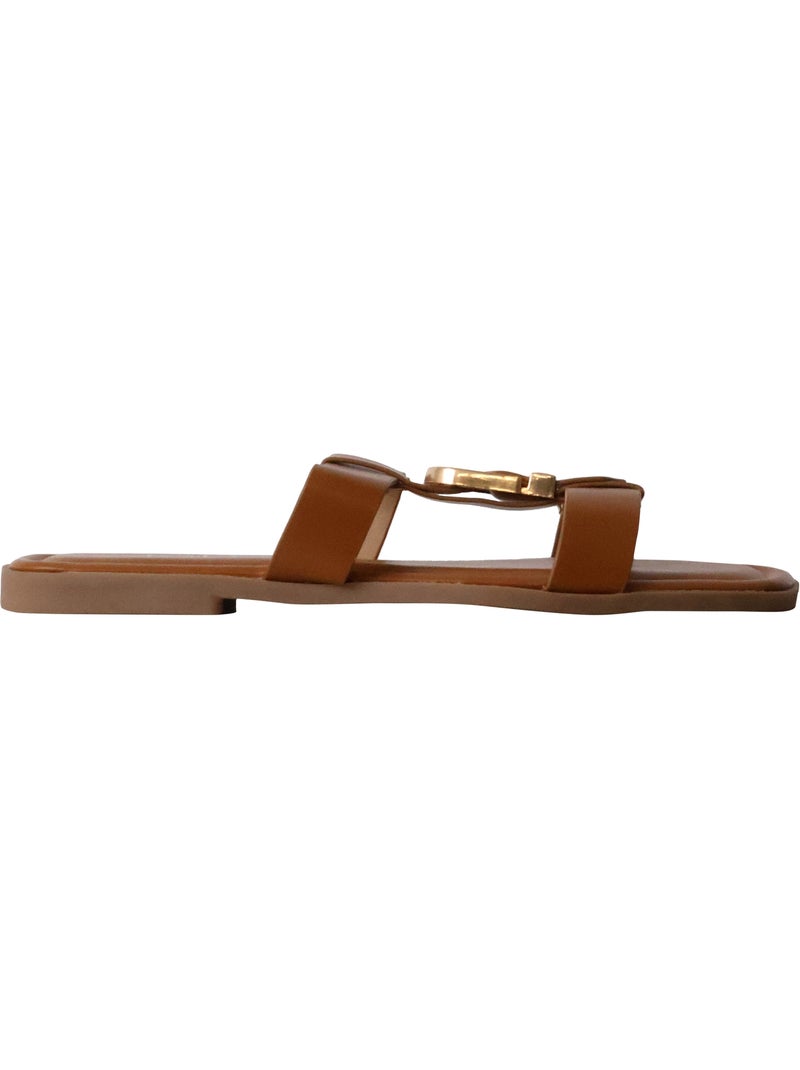 Sandales à Enfiler Joia Camel - Kiabi