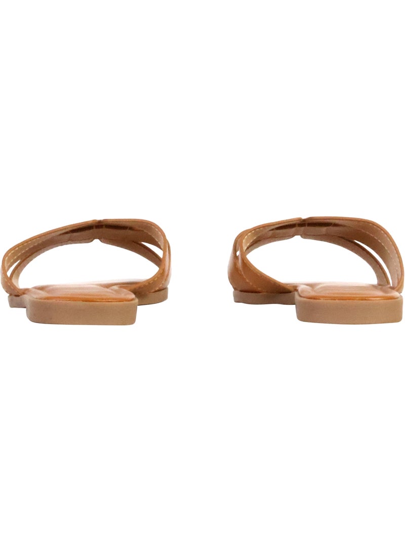 Sandales à Enfiler Joia Camel - Kiabi