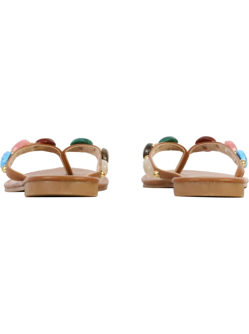 Sandales à Enfiler Joia Camel - Kiabi