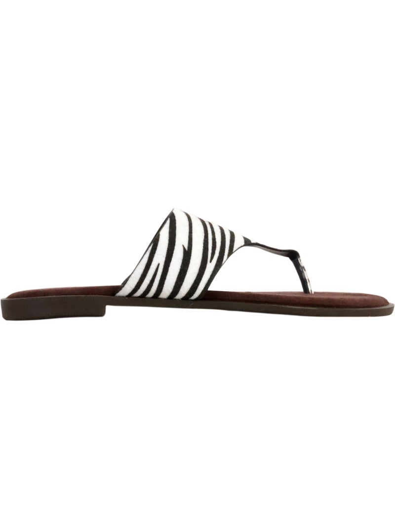 Sandales à Enfiler Joia Noir Blanc - Kiabi