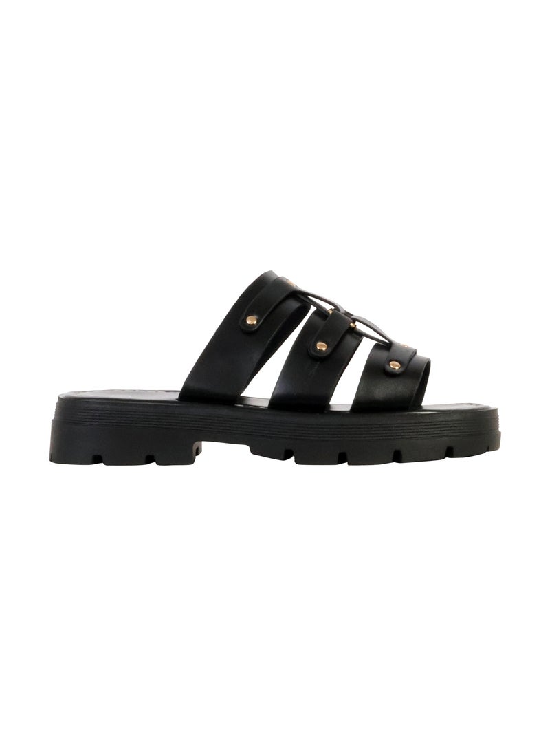 Sandales à Enfiler Joia Noir - Kiabi