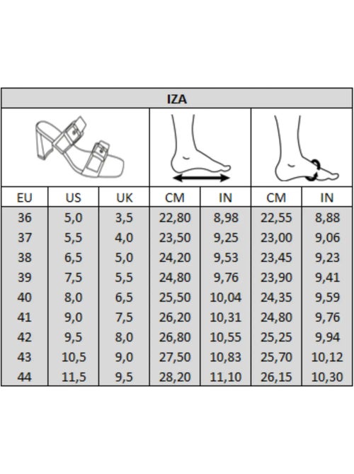 Sandales à enfiler pieds larges h - iza - Kiabi