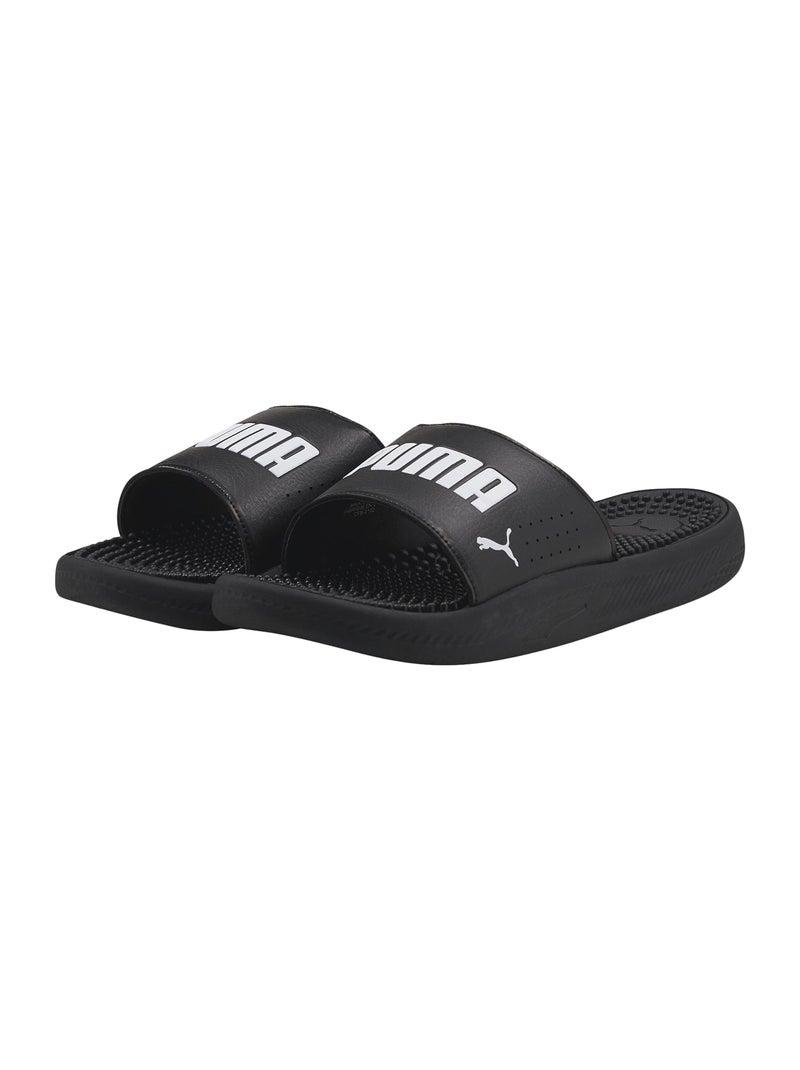 Sandales à Enfiler Puma Softride Massage Noir - Kiabi