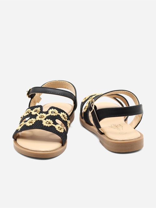 Sandales à fleurs - Doremi - Kiabi