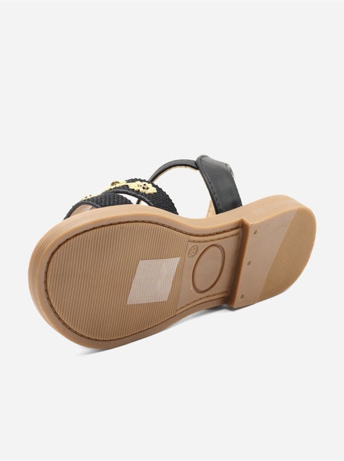 Sandales à fleurs - Doremi - Kiabi