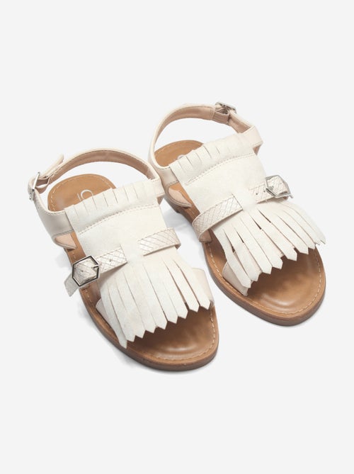 Sandales à franges - Kiabi