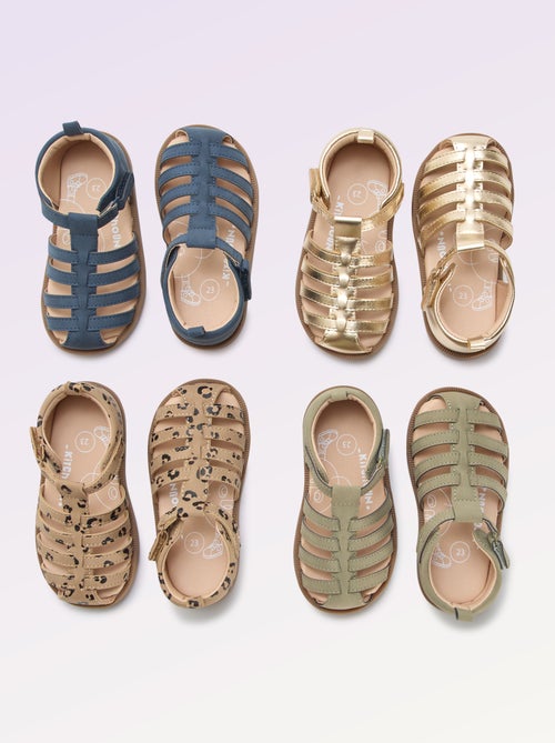 Sandales à lanières '1ers pas' - Kitchoun - Kiabi