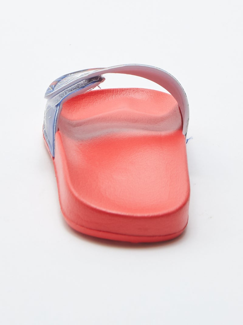 Sandales à large bride 'Spiderman' 'Marvel' ROUGE - Kiabi