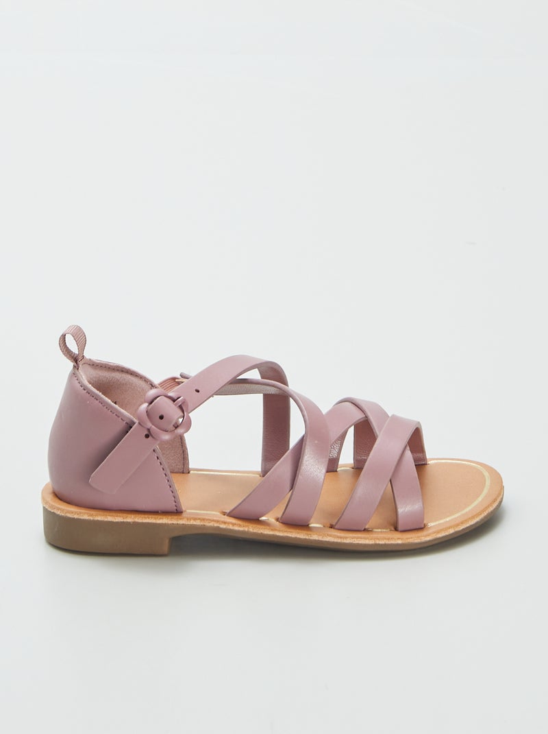 Sandales à multiples brides croisées VIOLET - Kiabi