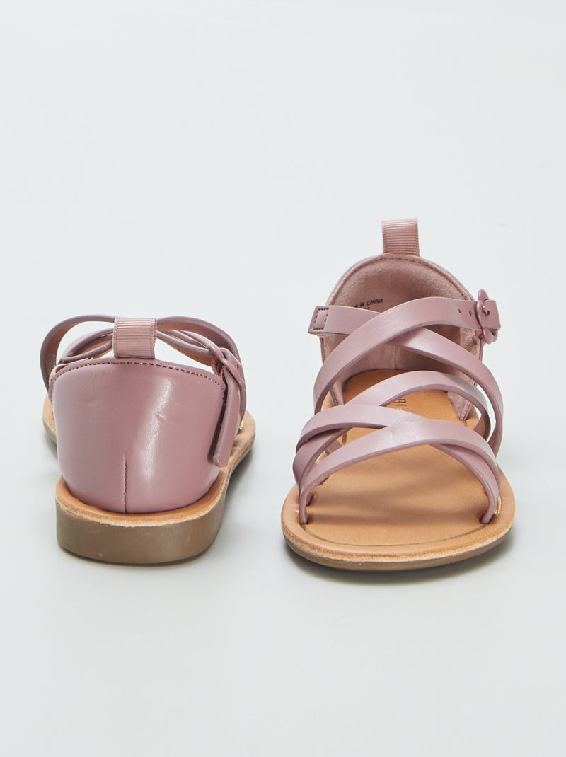 Sandales à multiples brides croisées VIOLET - Kiabi
