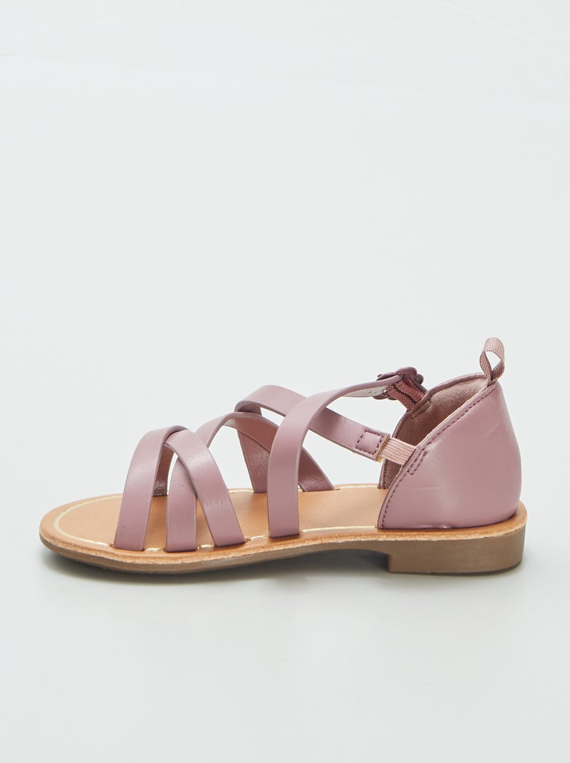 Sandales à multiples brides croisées VIOLET - Kiabi