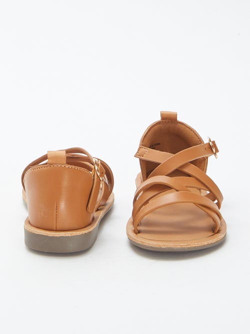 Sandales à multiples brides - Kiabi