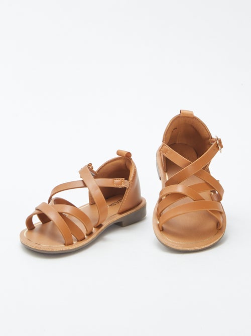 Sandales à multiples brides - Kiabi