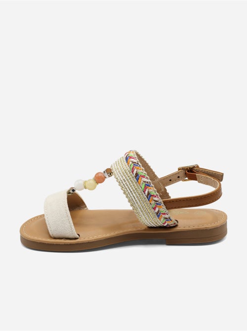 Sandales à perles - Kiabi
