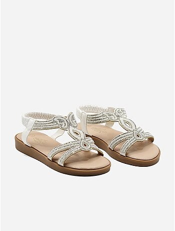 Sandales à perles