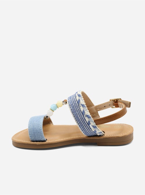 Sandales à perles - Kiabi