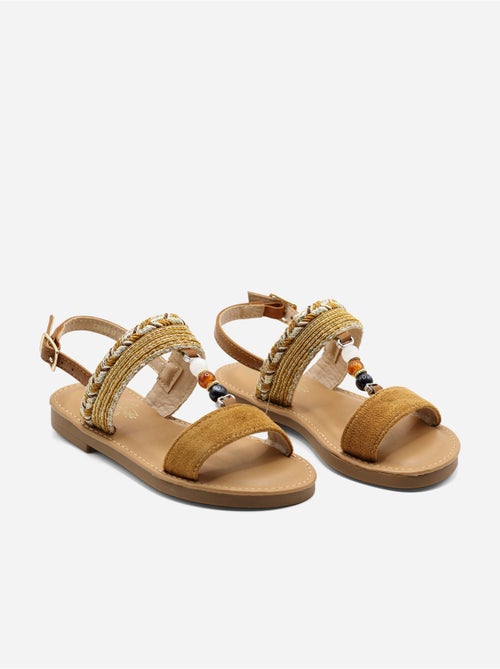 Sandales à perles - Kiabi