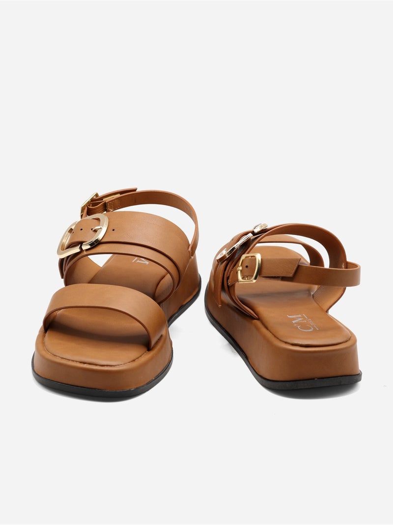 Sandales à plateforme - C M Camel - Kiabi