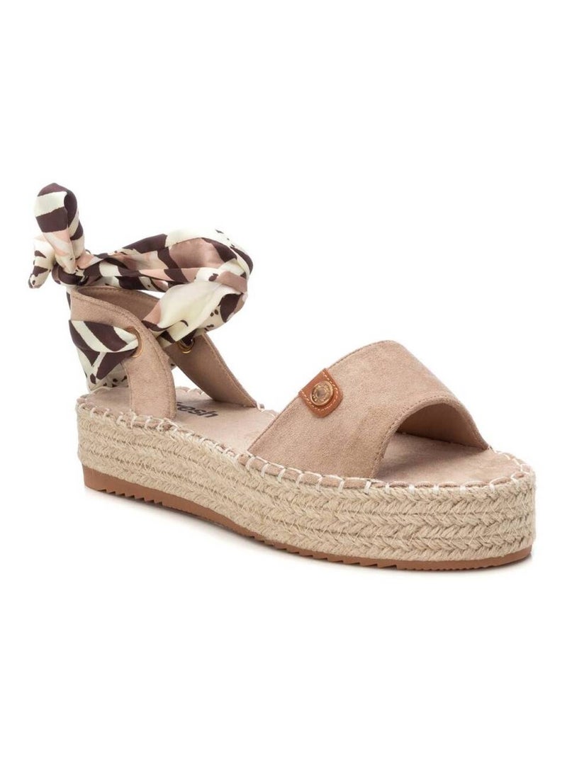 Sandales à plateforme femme Beige - Kiabi