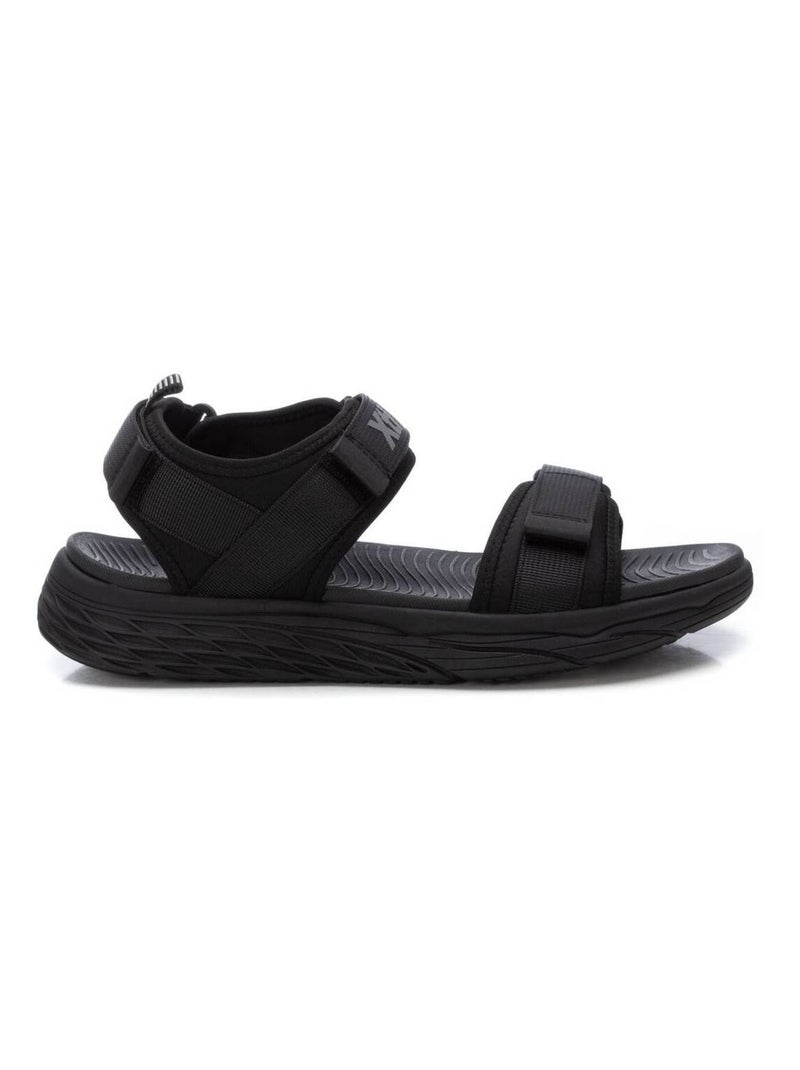 Sandales à sangle réglable Noir - Kiabi