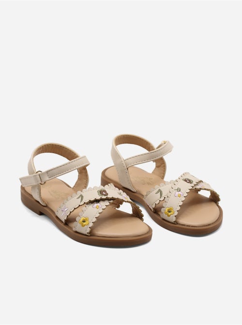 Sandales à scratch - Doremi - Kiabi