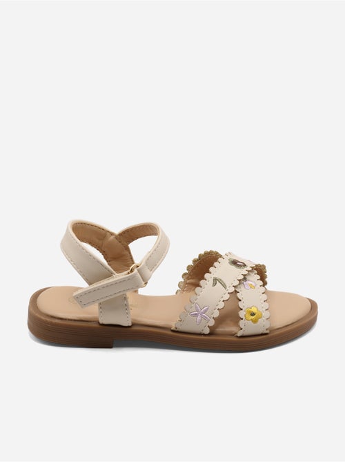 Sandales à scratch - Doremi - Kiabi
