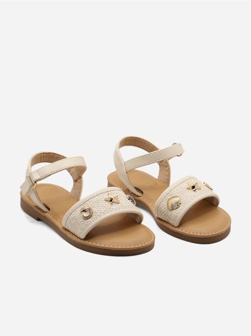 Sandales à scratch - Doremi - Kiabi