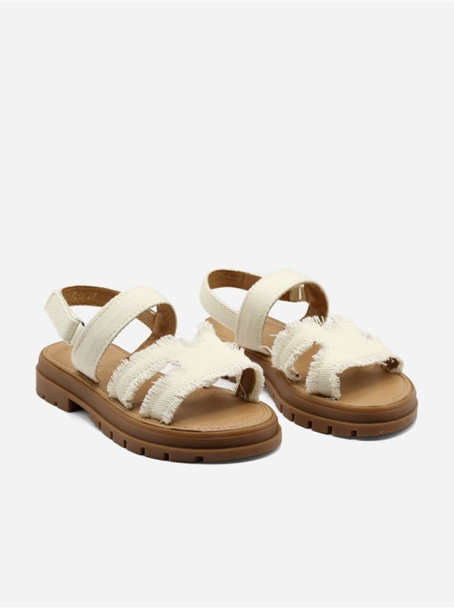 Sandales à scratch - Doremi - Kiabi