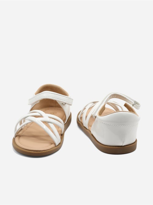 Sandales à scratch - Doremi - Kiabi