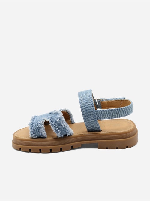 Sandales à scratch - Doremi - Kiabi