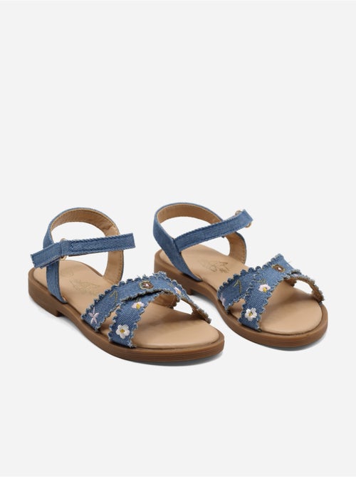 Sandales à scratch - Doremi - Kiabi