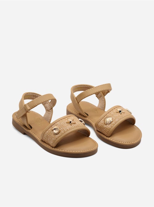 Sandales à scratch - Doremi - Kiabi