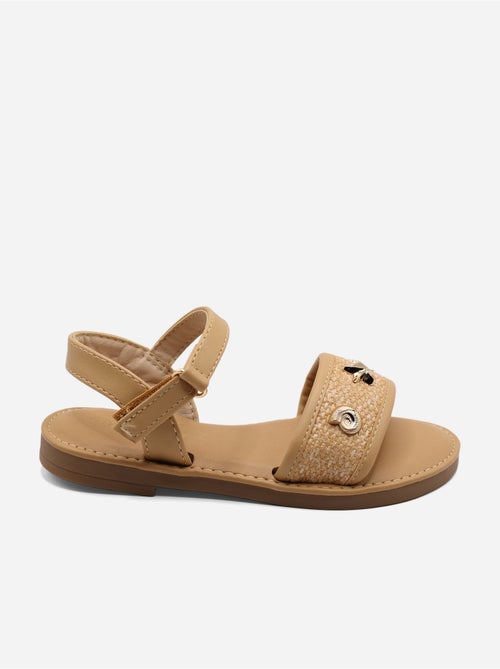 Sandales à scratch - Doremi - Kiabi