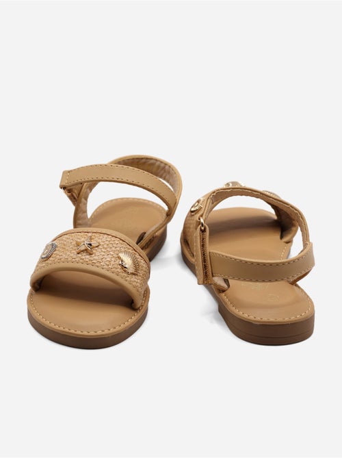 Sandales à scratch - Doremi - Kiabi