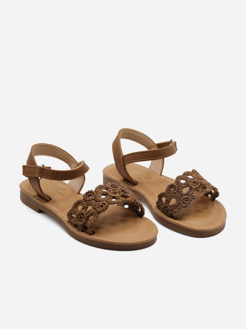 Sandales à scratch - Doremi - Kiabi