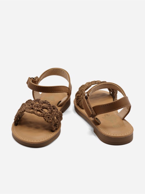 Sandales à scratch - Doremi - Kiabi