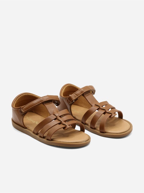 Sandales à scratch - Doremi - Kiabi