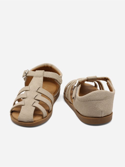 Sandales à scratch - Doremi - Kiabi